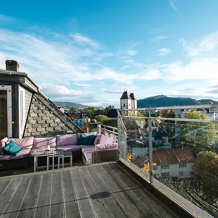 Penthouse - Spacious With Amazing Terrace * Bergen