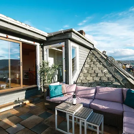 Daire Penthouse - Spacious With Amazing Terrace Bergen